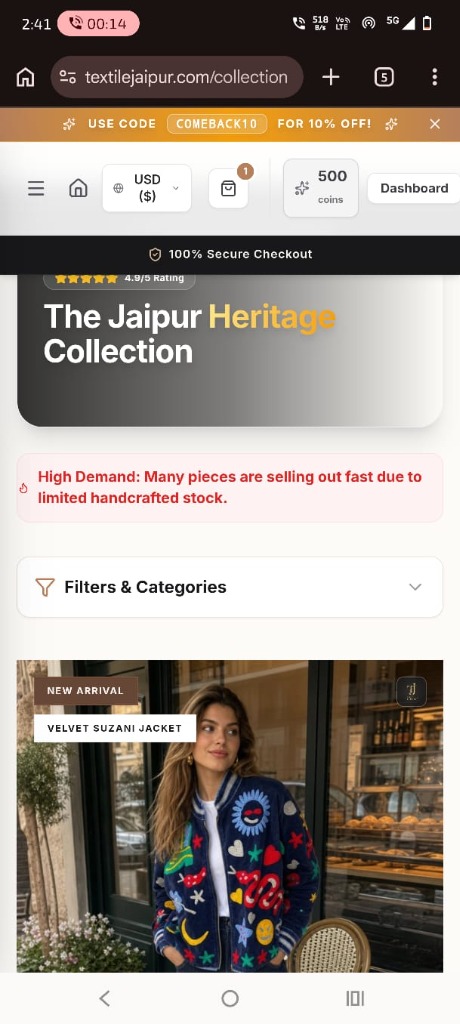 Textile Jaipur Collection